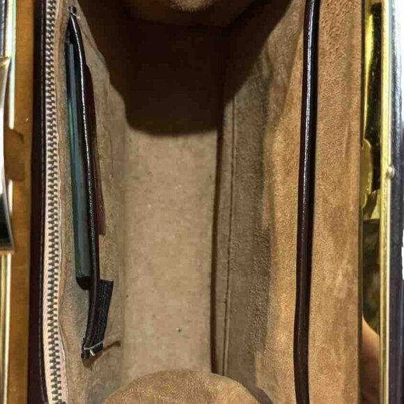 VTG James Florsheim London for Woodward and Lothrop Brown Leather Tailored Purse - Picture 9 of 15